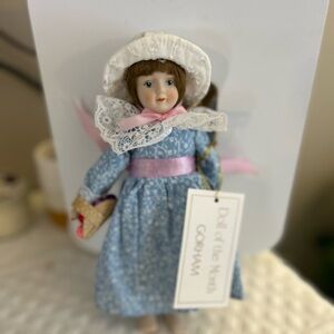 Vtg Porcelain doll from the Gift World of Gorham